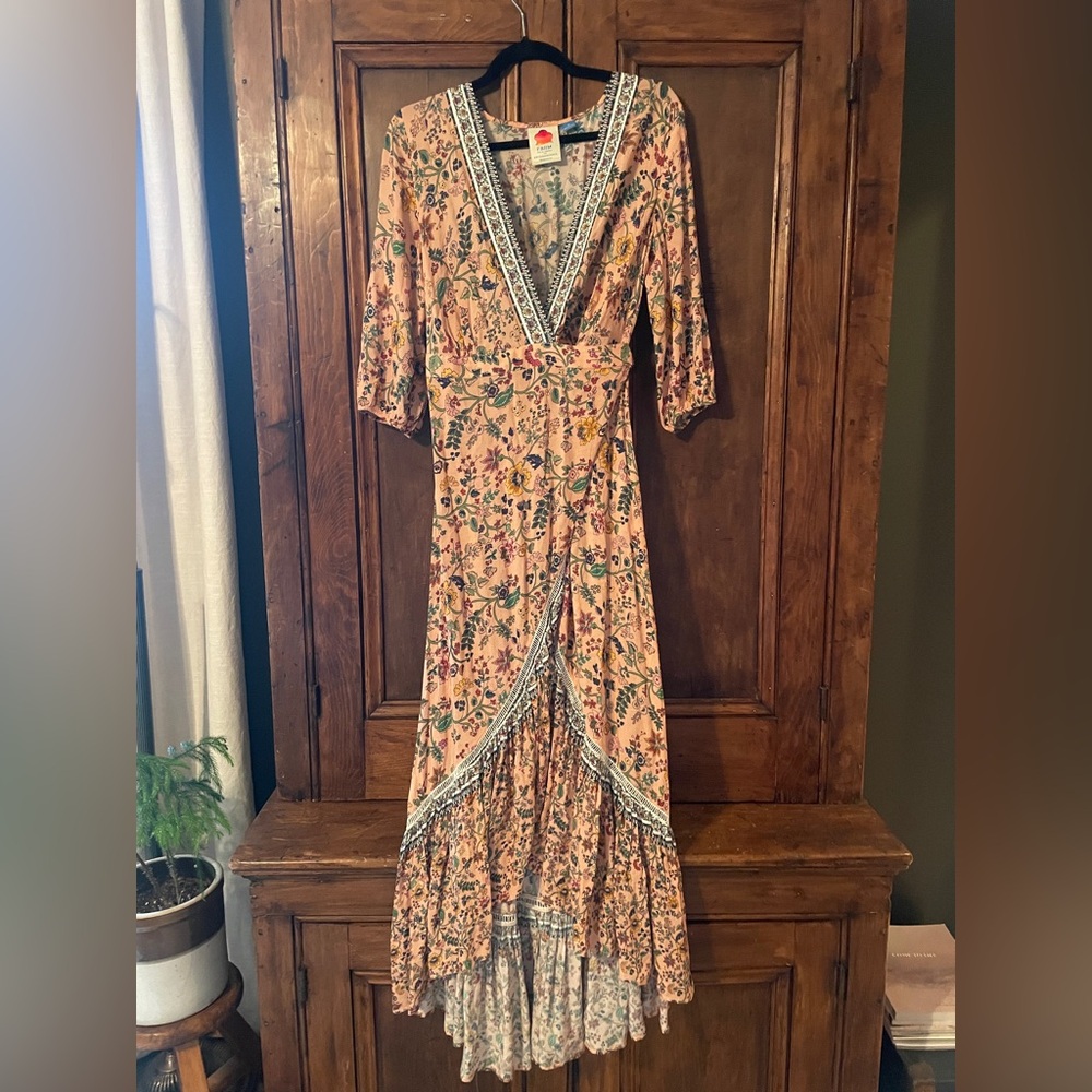 Farm Rio Anthropologie Wrap Dress